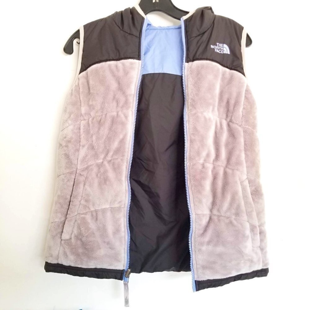North Face Perseus Hood Reversible Insulated Zip Up Vest Size Youth Large